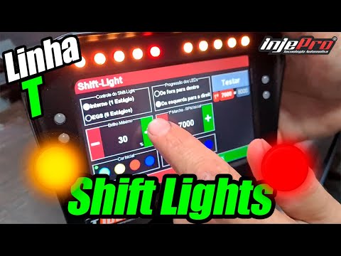 Como Configurar os Shift Lights na T5000, T10000 e no Dash - INJEPRO