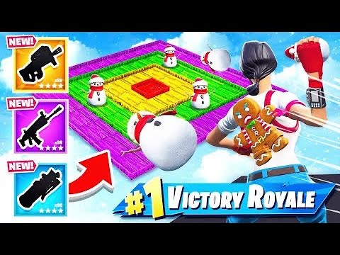NEW THE BIGGEST SNOW BOMB EVER - fortnite funny fails and best moments