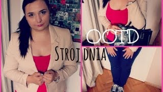 OOTD / Strój dnia - odcinek sierpniowy: H&M, C&A, Romwe, Converse