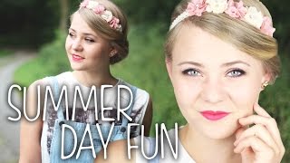 SUMMER DAY FUN - Haare, Make Up & Outfit