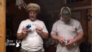 Redneck lesson on how to shotgun beer.... gets suprise