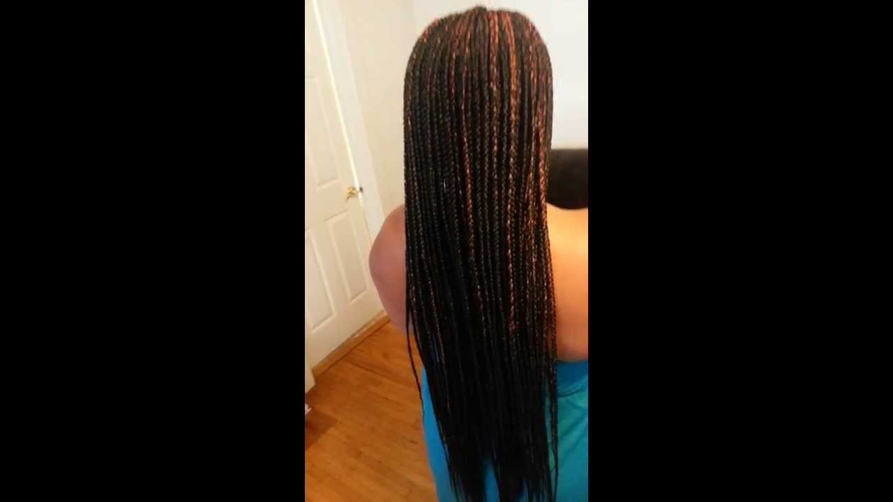 long smedium box braids