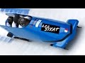 Descente en Bobsleigh à la Plagne 2014 avec Les Sixat.