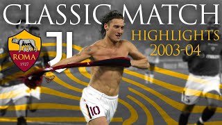 🤫?... ROMA 4-0 JUVENTUS | CLASSIC MATCH HIGHLIGHTS🟨🟥???