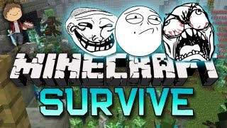 FAIL Minecraft: Survive Me Not w/Mitch, Jerome & Mat!