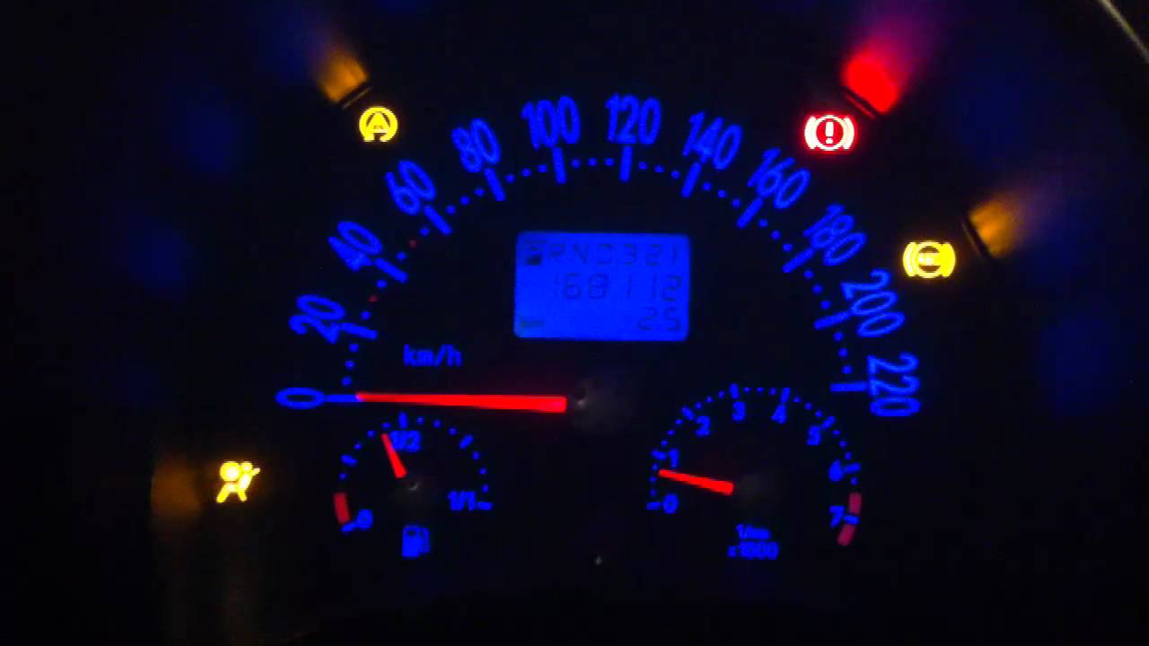 2000 vw jetta red alarm light not working