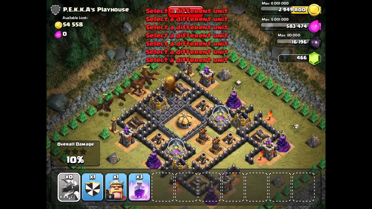 Clash of clan pekka playhouse 100 YouTube
