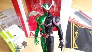 いきなりA賞ゲット！仮面ライダー一番くじ W & オーズ 最高の相棒編 5回3000円分をレビュー！E賞マグカップ H賞フィリップの本 I賞プレイフィギュア Wサイクロンジョーカー