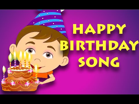 Happy Birthday Song |Nursery Rhymes For Kids | Cartoon Animation For