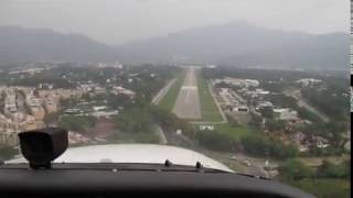 Landing Shek Kong, Hong Kong