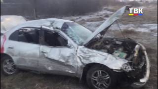 В результате ДТП водитель из Линева вместе с машиной совершил кувырок и оказался в кювете