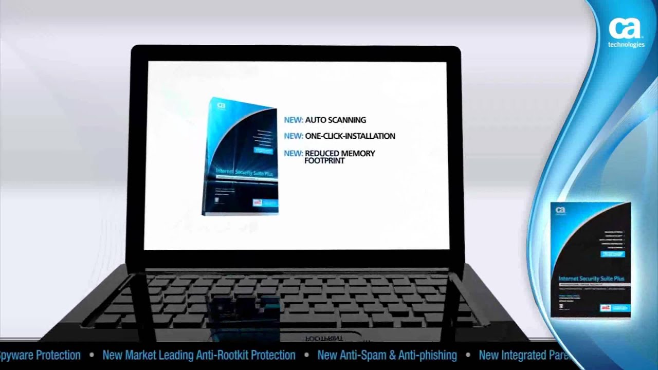 CA Internet Security Suite Plus v7 - YouTube