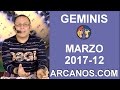 Video Horscopo Semanal GMINIS  del 19 al 25 Marzo 2017 (Semana 2017-12) (Lectura del Tarot)