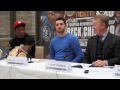 ROCK THE BOX 3 - PRESS CONFERENCE - FEATURING CHISORA, CLEVERLY, SAUNDERS & BUGLIONI