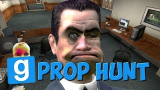 ZO STIJF ALS EEN PLANK - Garry's Mod Prop Hunt