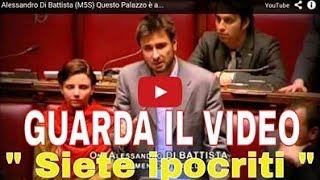 Alessandro Di Battista (M5S) Questo Palazzo è autoreferenziale