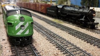 Modellbahn von Amerika in Spur H0 in der Sammler- und Hobbywelt Gießen