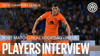 REAL SOCIEDAD 1-1 INTER | PLAYERS INTERVIEW 🎙️⚫🔵??