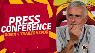 LIVE | José Murinho alla vigilia di Roma-Trabzonspor