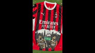 Capturing a timeless classic: AC Milan in Chicago 🔴⚫? | #Shorts