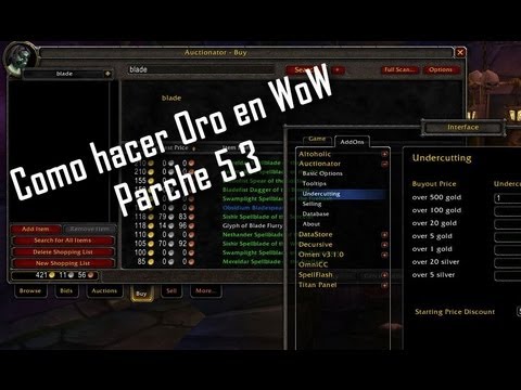 El Goblin #4 Addons: Auctionator y Undermine Journal - Como hacer Oro ...