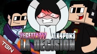 MINECRAFT: VEGETTA777 o ALK4PON3 - "LA DECISIÓN"