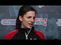 Draw 10 Media Scrum - 2013 Scotties Tournament of Hearts