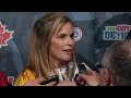 Draw 10 Media Scrum - 2013 Scotties Tournament of Hearts