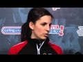 Draw 10 Media Scrum - 2013 Scotties Tournament of Hearts