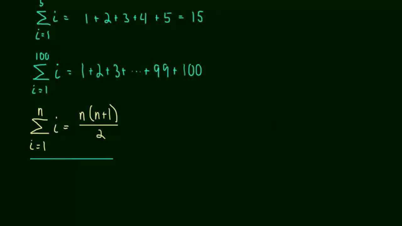 series to sigma notation calculator