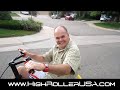 High Roller Adult Size Big Wheel Trike - First Ride