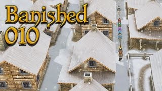 BANISHED [WQHD] #010 - Hafen, Lager, Krankenhaus ★ Let's Play Banished