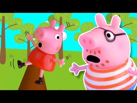 FUNNY GAME for Piggy Family Obstacle Course! Kids Cartoon | Moral Stories for Kids