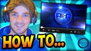 Ali-A - How I make my YouTube videos! =)