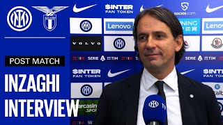 INTER 2-1 LAZIO | SIMONE INZAGHI EXCLUSIVE INTERVIEW [SUB ENG] 🎙️⚫🔵??