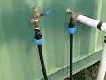 Shipping Container House - Water filters & replacement water pipes