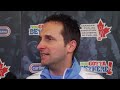2012 Tim Hortons Brier Draw 13 Media Scrum