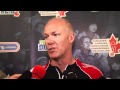 2012 Tim Hortons Brier Draw 13 Media Scrum