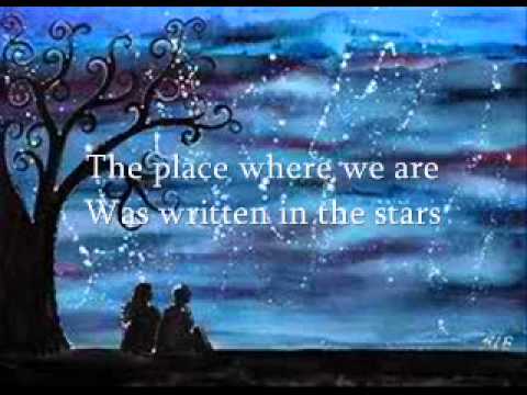written in the stars (lyrics)- westlife