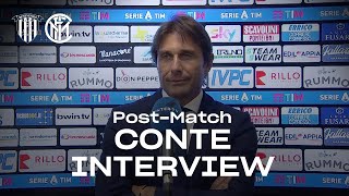 BENEVENTO 2-5 INTER | ANTONIO CONTE EXCLUSIVE INTERVIEW: "It's a long road ahead" [SUB ENG]