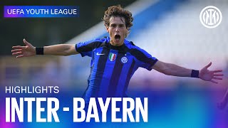 INTER 2-2 BAYERN MONACO | U19 HIGHLIGHTS | Matchday 1 UEFA Youth League