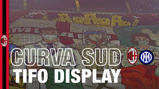 AC Milan v Inter Curva Sud Tifo Display | The Making Of