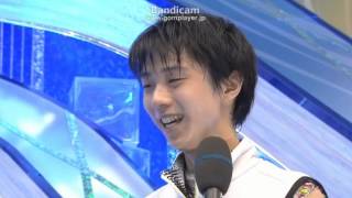 GPF2013 winners interview MEN YUZURU Hanyu