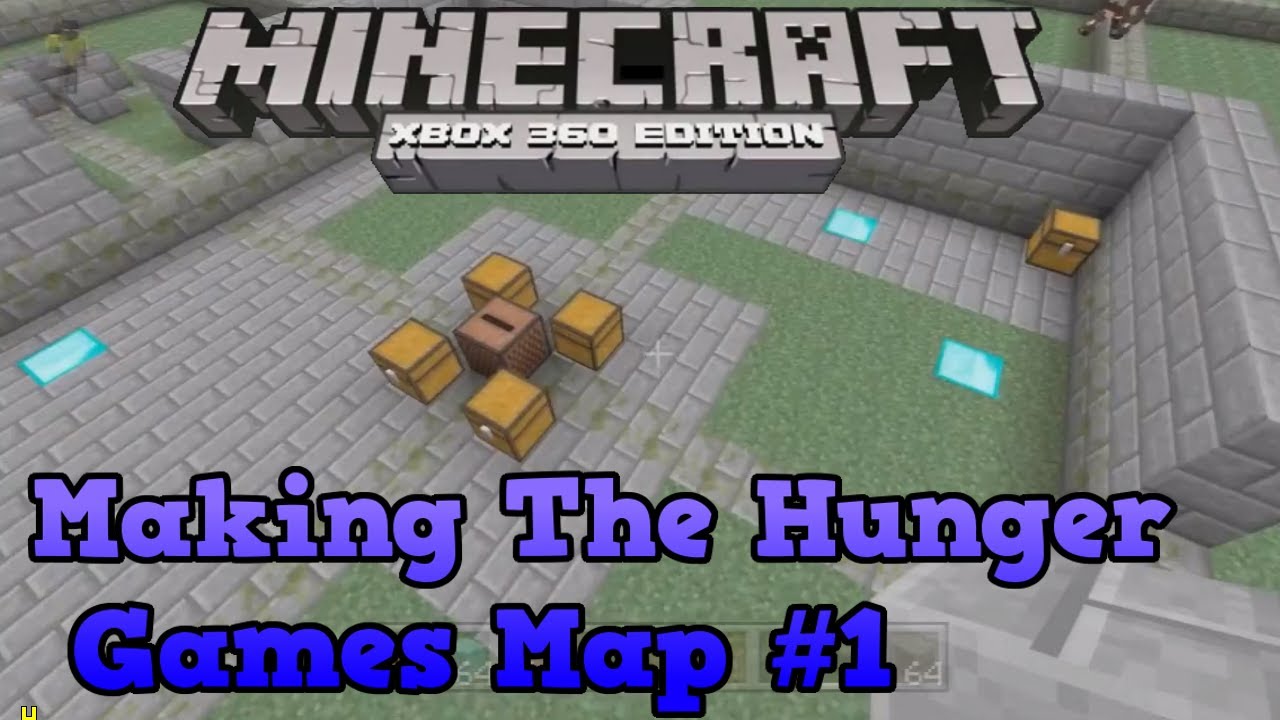 Minecraft Xbox 360 Creative - Making The Hunger Games Map - YouTube