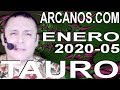 Video Horóscopo Semanal TAURO  del 26 Enero al 1 Febrero 2020 (Semana 2020-05) (Lectura del Tarot)