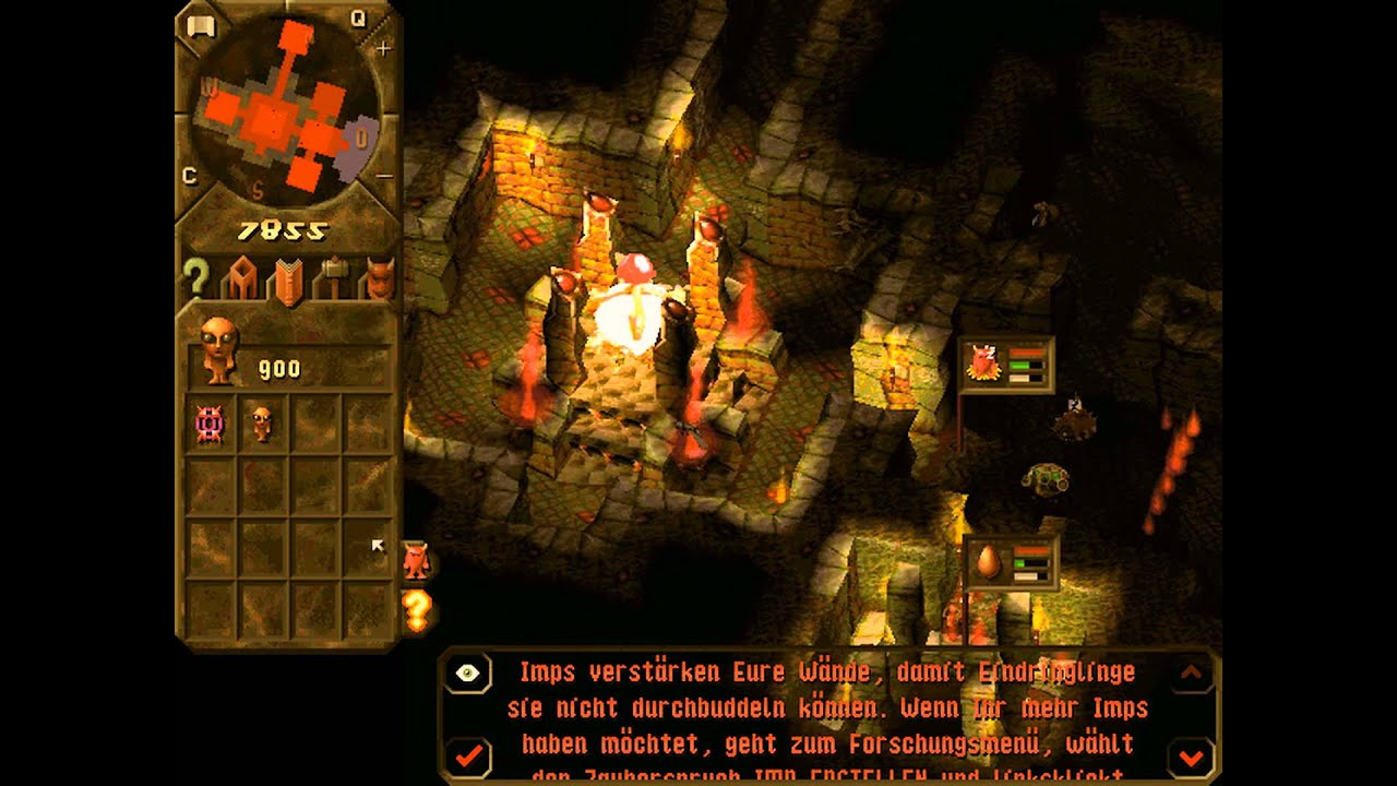 Dungeon Keeper FX Mission 1 Test Walkthrough 1080p YouTube