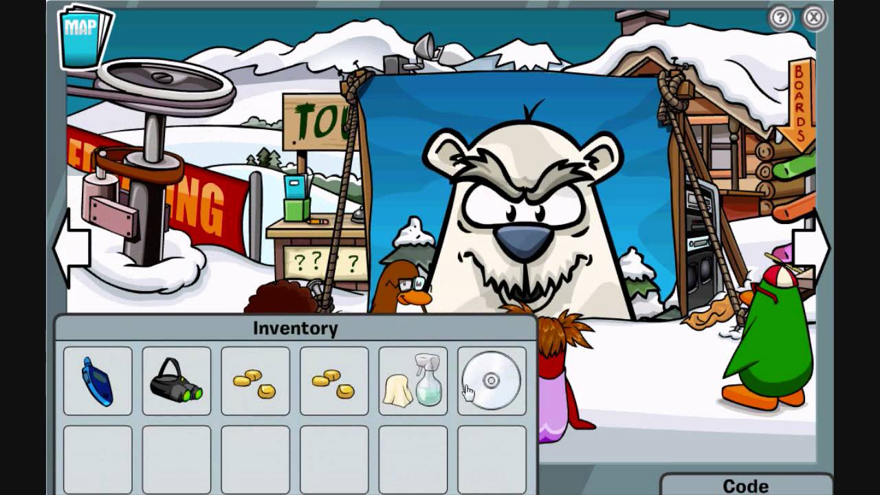 Club Penguin Mission 11 - Veggie Villain Walkthrough/Cheats - YouTube