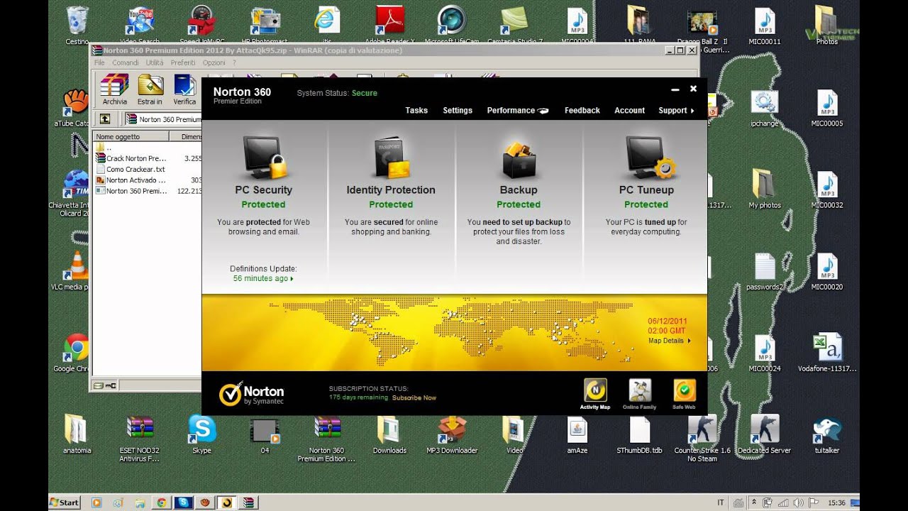 Scaricare Antivirus Norton 360 Premier Edition 2012 free - YouTube