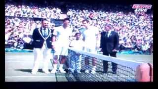 wimbledon final 2013 toss done by pinki sonkar.......ALL INDIANS MUST SEE