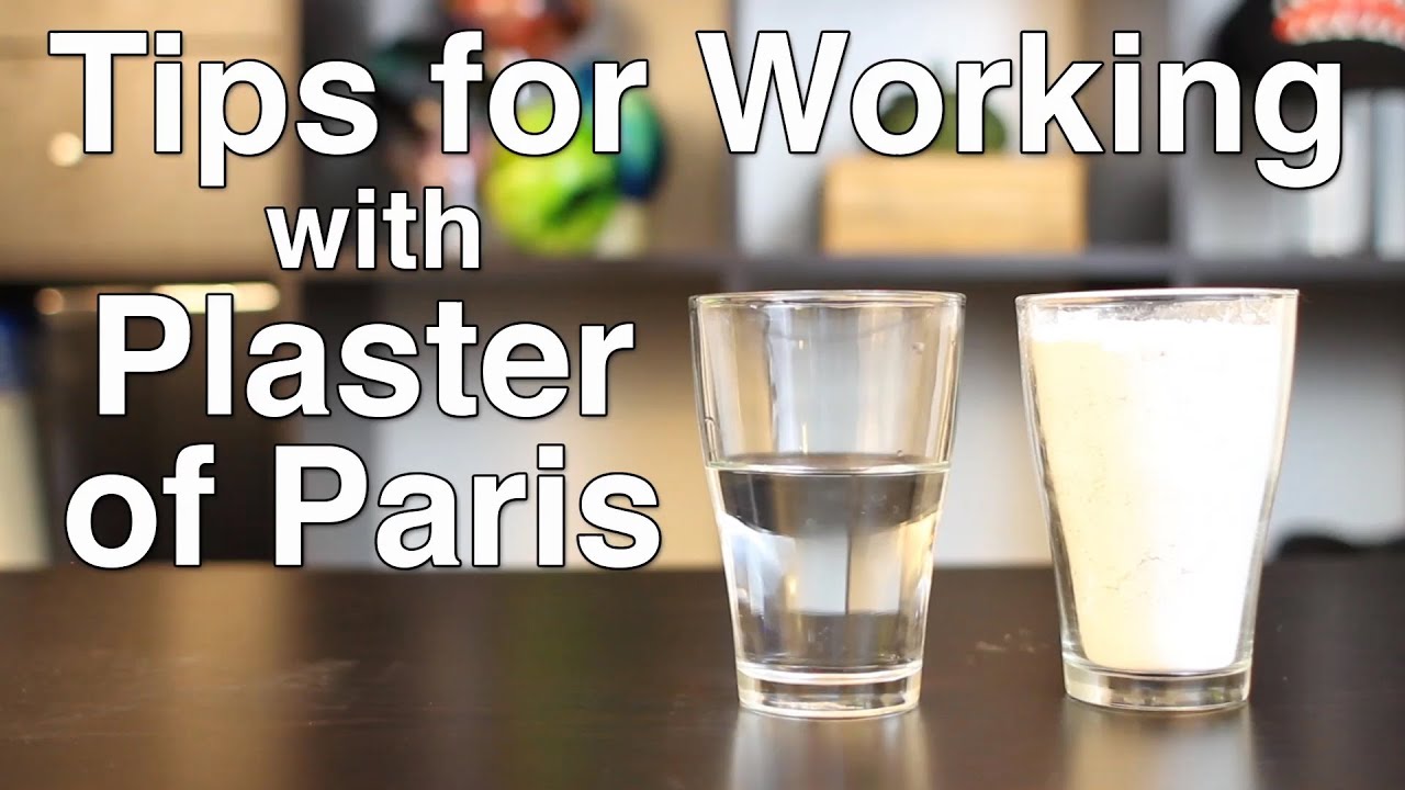 Tips for Working with Plaster of Paris YouTube